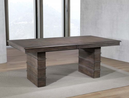 Cali Dining Collection - extendable dining table - dining room setting without leaf DLU-CA113