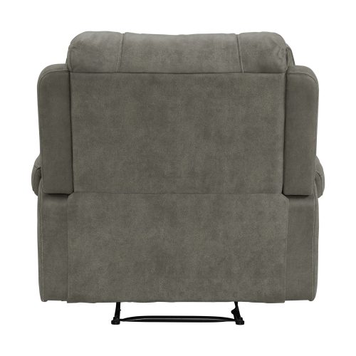 Calvin Motion Recliner in Gray - Back view SU-CL23004100-107