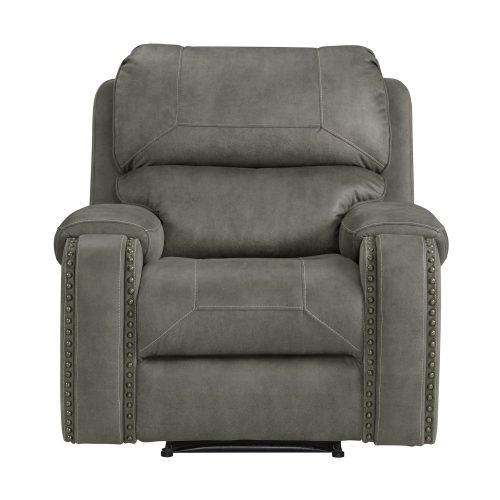 Calvin Motion Recliner in Gray - Front view SU-CL23004100-107