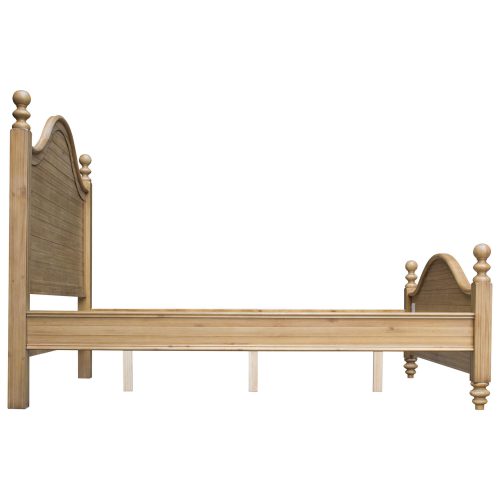 Vintage Casual King sized bed frame - side view - CF-1202-0252-KB