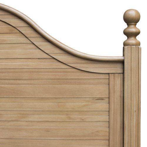Vintage Casual Queen sized bed frame - headboard detaill - CF-1201-0252-QB