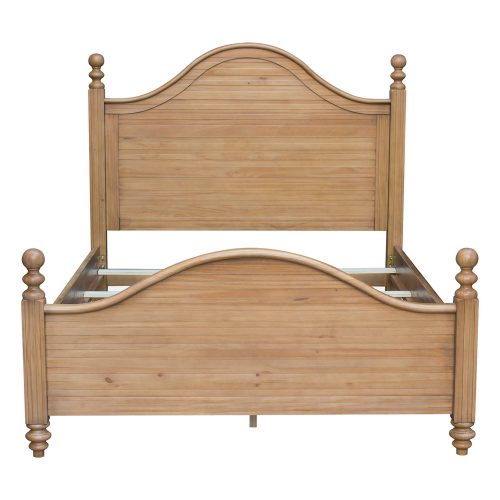 Vintage Casual Queen sized bedframe - front view - CF-1201-0252-QB