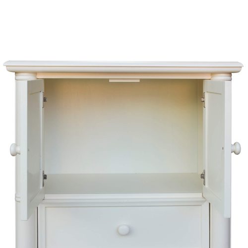 Ice Cream at the Beach Collection - Chest with four drawers - front view doors open - CF-1742-0111