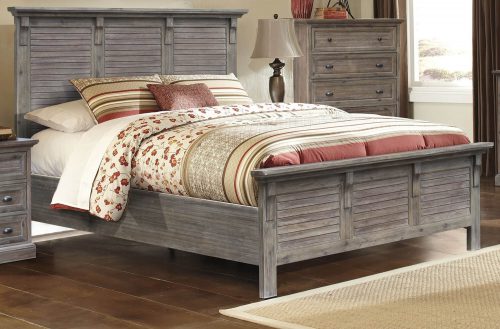 Solstice Gray Collection - Queen bed frame - bedroom setting - CF-3001-0441-QB