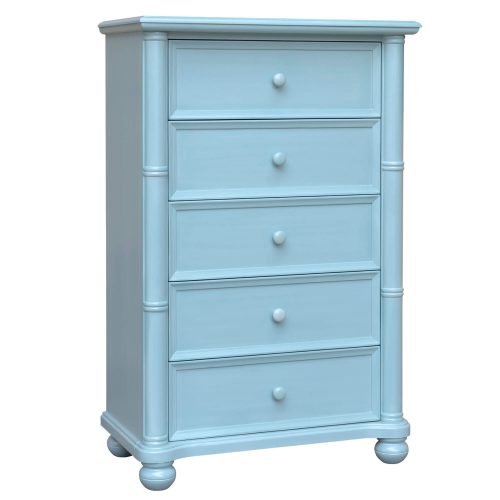 Ice Cream at the Beach Collection - Chest with drawers - 0156 Finish - three quarter view - CF-1741-0156