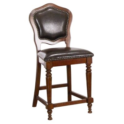 Bellagio Matching Game counter stools - front view - CR-87148-24