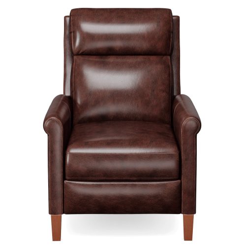 Ethan Pushback Recliner shown in Espresso - Front view - SY-1916-86-9210-89