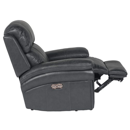 Luxe Collection - Reclining Armchair - side view partial recline - SU-9102-94-1394-85