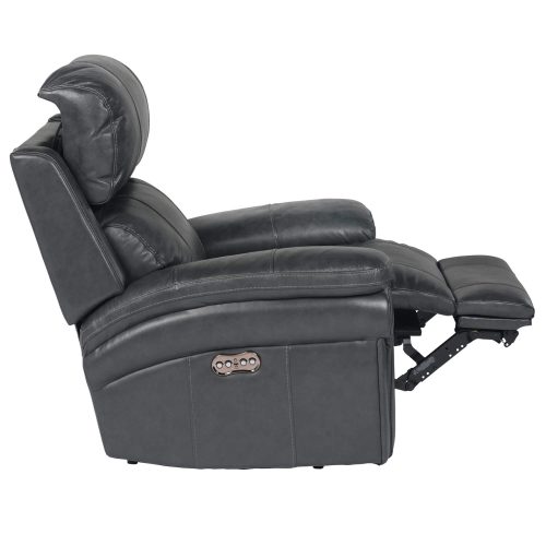 Luxe Collection - Reclining Armchair - side view partial recline power headrest forward - SU-9102-94-1394-85