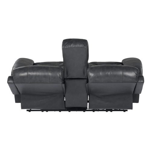 Luxe Collection - Reclining Loveseat - back view in full recline - SU-9102-94-1394-73