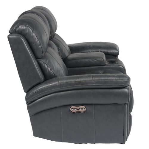 Luxe Collection - Reclining Loveseat - side view - SU-9102-94-1394-73