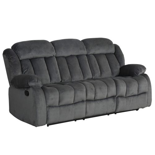 Madison Collection - Reclining sofa - shown in Charcoal - SU-ZY550-305