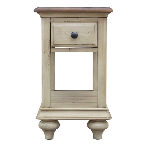 Shades of Sand Narrow End table - front view - CF-2393-0490