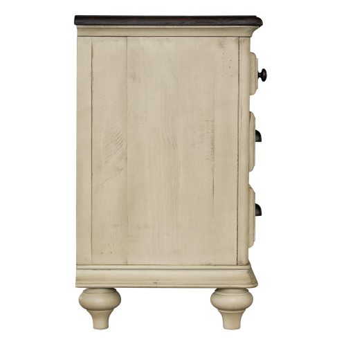 Shades of Sand Nightstand - side view - CF-2336-0490