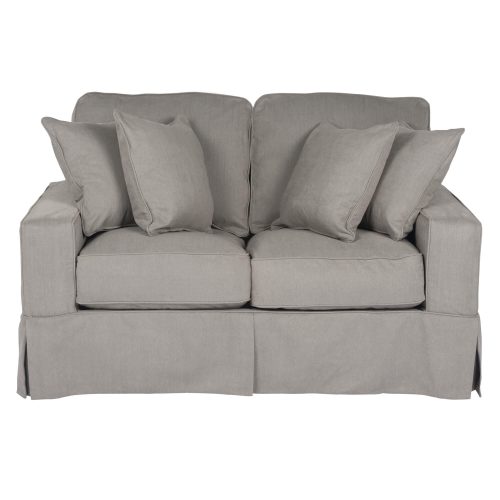 Americana Slipcovered Collection - Loveseat - front view SU-108510-391094