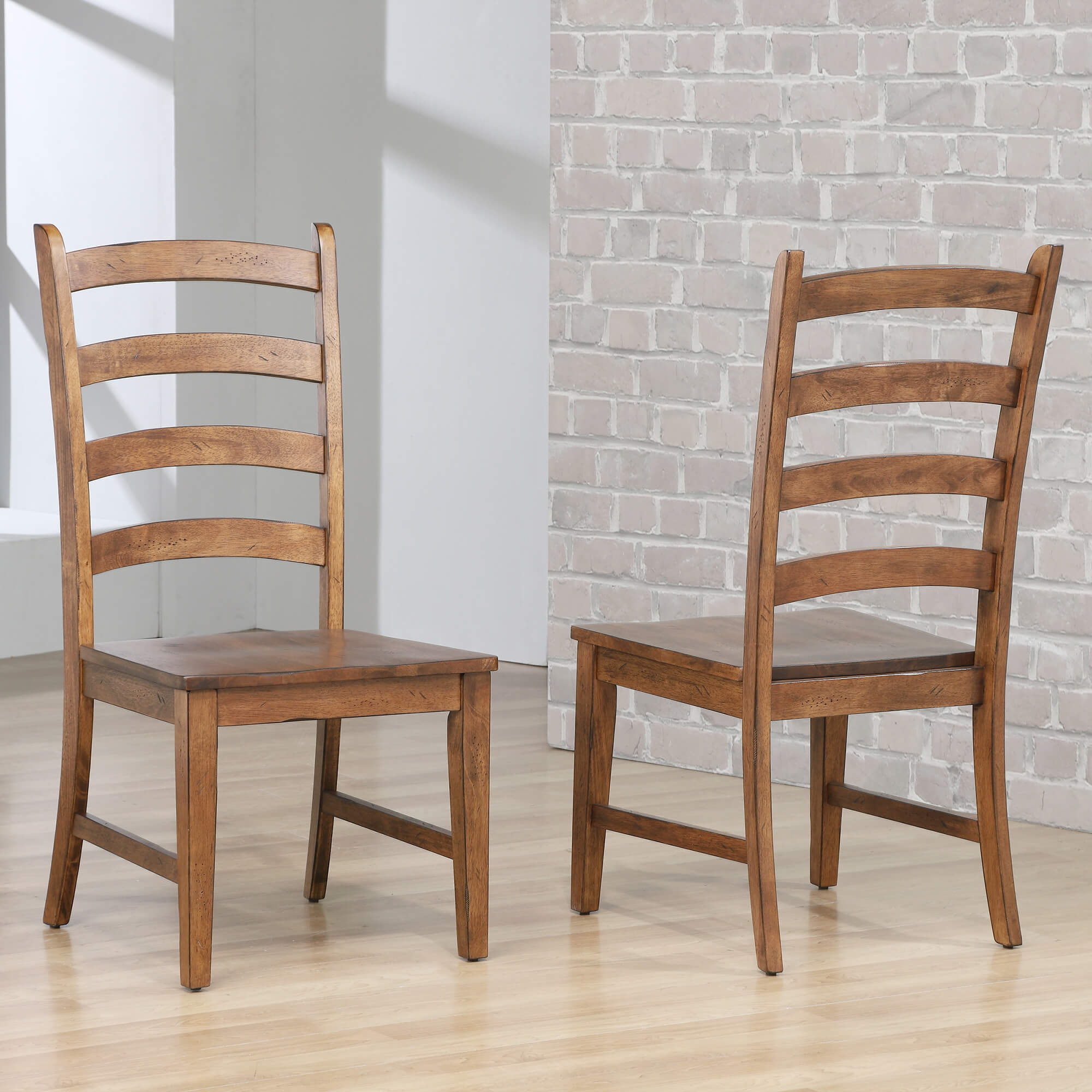 Straight Ladder Back Side Chair