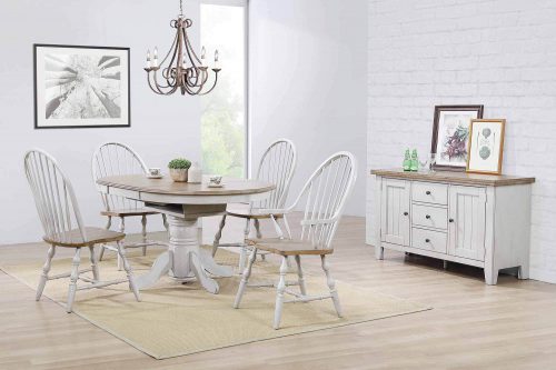 Counry Grove Collection - Six-piece dining set in dining room setting DLU-CG4260-30AGOB6
