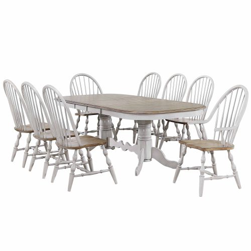 Country Grove Collection - Nine-piece dining set DLU-CG4296-30AGO9