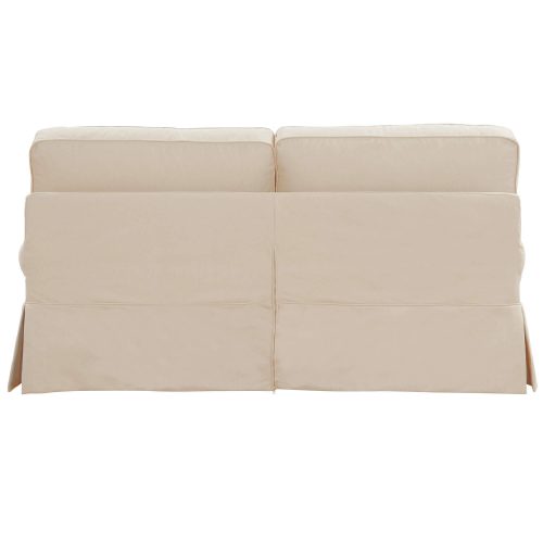 Horizon Slipcovered Collection - Padded Loveseat - back view SU-117610-391084