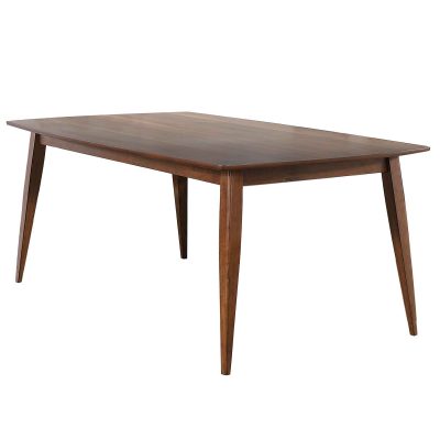 Mid Century Dining Collection: 78 inch Dining Table. Three-quarter view - DLU-MC4278