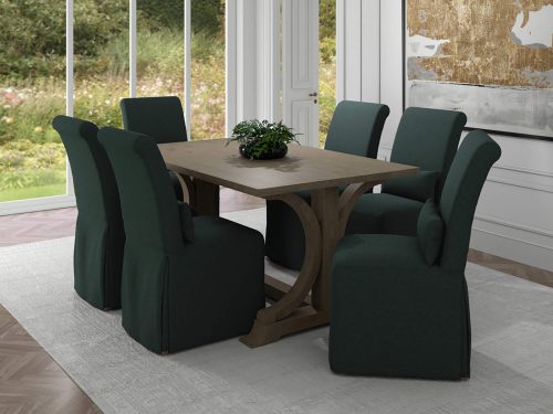 Newport Slipcovered Collection - Dining Chair - dining room setting SY-1025906-391098