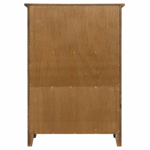 Tremont Bedroom Collection - Seven-drawer chest - back view SS-TR750-CH