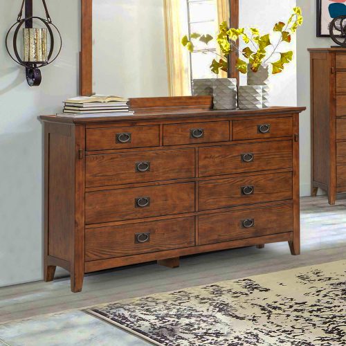 Mission Bay Collection-Dresser angle view in room setting-CF-4930-0877