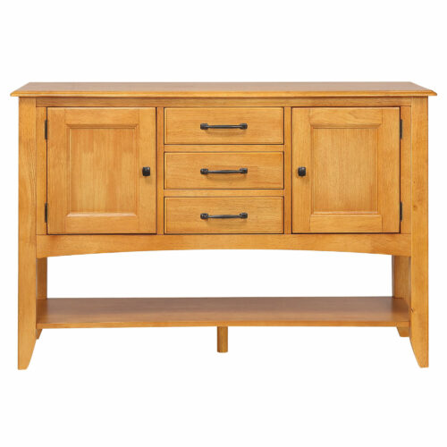 Selections Collection-Sideboard in Light oak-Front view-DLU-1122-SB-LO