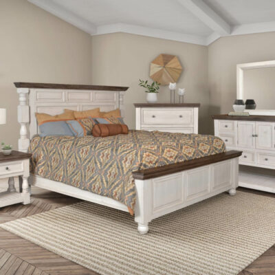 HH-4750 Rustic French Bedroom