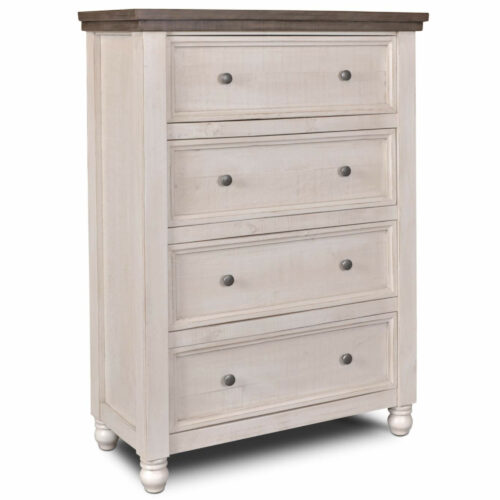 Rustic French Collection - Four drawer chest-HH-4750-330