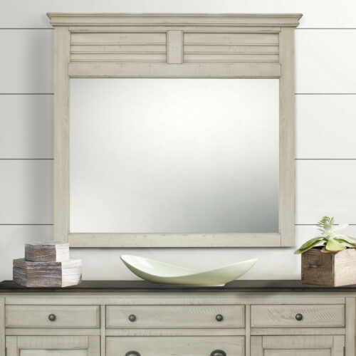 Shades of Sand Bedroom Collection - Mirror - Mounted above dresser-CF-2334-0489
