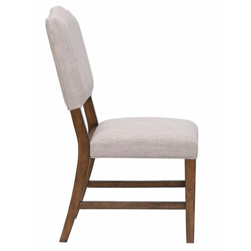 Simply Amish Brook Collection- Performance Fabric Upholstered Chairs, side view-DLU-BR-C85-AM-2