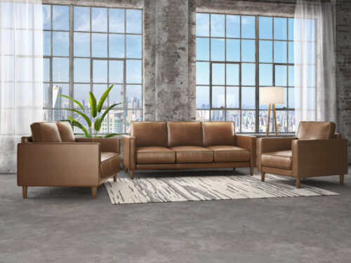 Midcentury Leather Collection- Living room-SU-PR15070