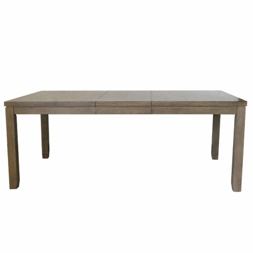 Saunders Collection- Dining table fully extended, front view-ED-D18620TB