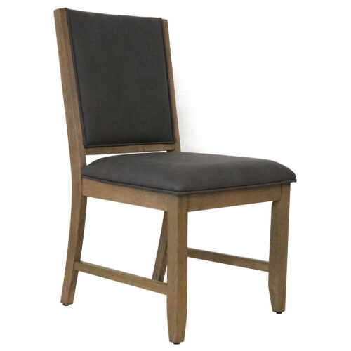 Saunders Collection- Upholstered dining chair, angle view-ED-D18620FC-2