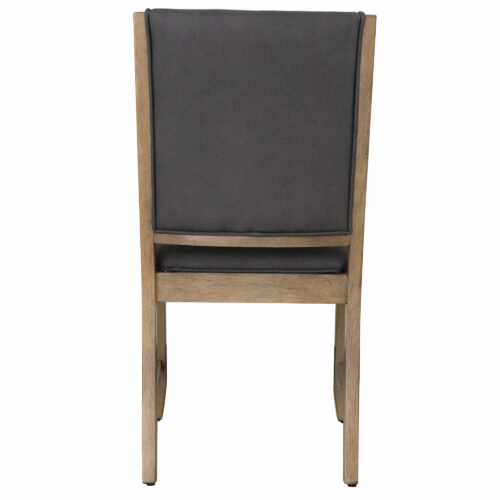 Saunders Collection- Upholstered dining chair, back view-ED-D18620FC-2