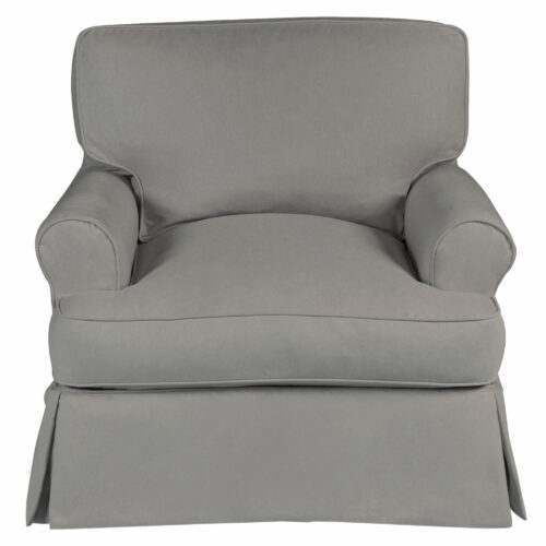 Horizon Collection- Chair in 391094 Gray, front view-SU-117620-391094