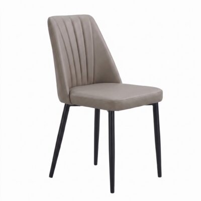 Judy K5293-03 Dining Chair - Mocha/ Matte Black